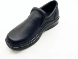12 Bulk Moccasin Style Slip On Formal Shoes For Men