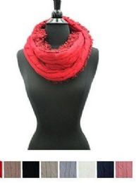 48 Bulk Women's Winter Tube Scarf In Assorted Color