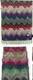 36 Bulk Winter Big Wave Print Pashmina Shawl