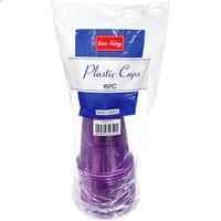 48 Bulk Plastic Cups Purple 16 Ounce