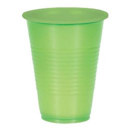 48 Bulk 10 Count Plastic Cups Green