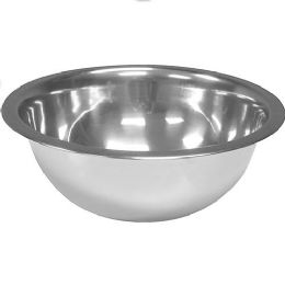 48 Bulk 32 Ounce Stainless Deep Mixing Bowl