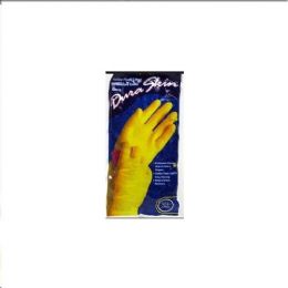 120 Bulk Duraskin Yellow Latex Glove Medium Playtex
