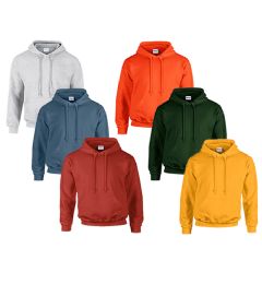 24 Bulk Mill Non Graded Gildan Irregular 2nds Irregular Hooded Sweatshirt
