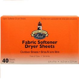 24 Bulk Dryer Fabric Softer Sheets Breeze 40 Count