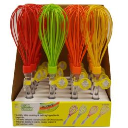 24 Bulk 24 Silicone Coated Wisk