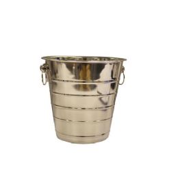 12 Bulk 5 Quart Wine Bucket Stainles