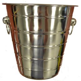 6 Bulk Wine Bucket Stainless Steel 8 Inch