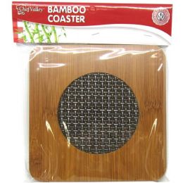 24 Bulk Bamboo Heat Pad Square Shape