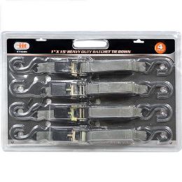 10 Bulk Heavy Duty Ratchet Tie Down