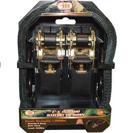 6 Bulk Camo Racthet Tie Down