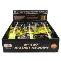 6 Bulk Ratchet Tie With J Hooks