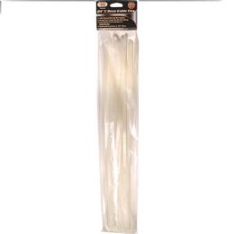 12 Bulk 25 Piece Nylon Cable Ties