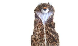 12 Bulk Vest With Leopard Hoody For Kids