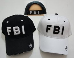 24 Bulk Fbi Baseball Cap