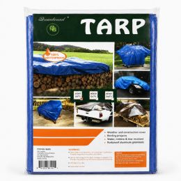 20 Bulk 8x10 Blue Tarp