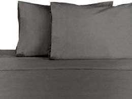 48 Bulk Martex Pillow Case Heavy Weight And Durable In Grey
