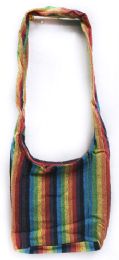 5 Bulk Nepal Hobo Bags Cotton Rainbow Color Large Purse