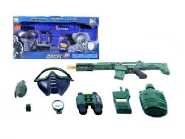 16 Bulk Vibrate Soldier & Police Play Set