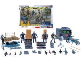 12 Bulk Police Force Play Set