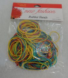 24 Bulk 100g Colored Rubber Bands