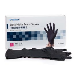 1000 Bulk Black Nitrile Exam Gloves Textured Non Sterile Size Small