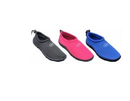 36 Bulk Women's Aqua Shoes