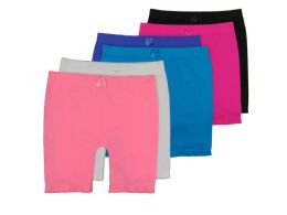 36 Bulk Girls Seamless Boyleg