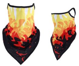 24 Bulk Flame Style Face Covering With Earloops Non Medical