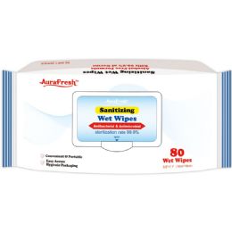 24 Bulk Antibacterial Wipes 80 Count