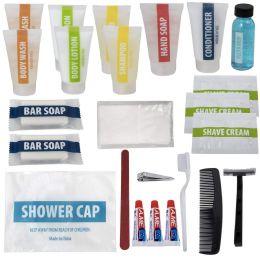 50 Bulk Premium 25 Piece Hygiene Kit