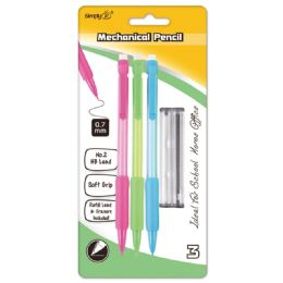 96 Bulk 3 Count Mechanical Pencil