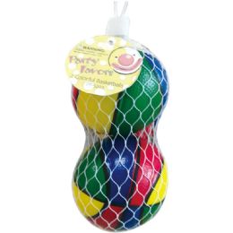 96 Bulk Party Favor 2 Piece Pu Basketball