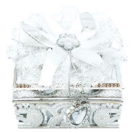 96 Bulk Jewelry Box In Silver