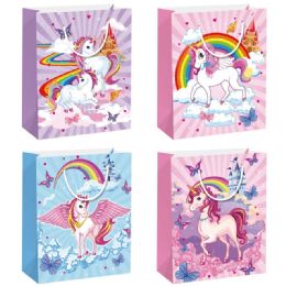144 Bulk Unicorn Gift Bag Large