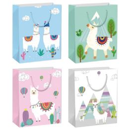144 Bulk Llama Gift Bag Large