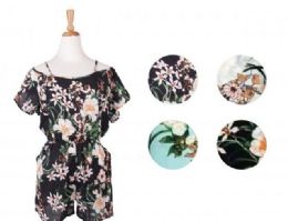 60 Bulk Womens Romper Summer Casual Short Jumpsuit Adjustable Spaghetti Straps Sleeveless Rompers