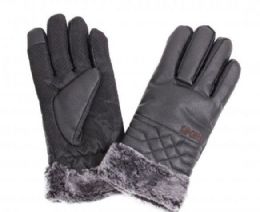 48 Bulk Men's Leather Winter Glove