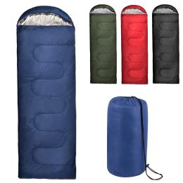 10 Bulk Deluxe Sleeping Bags With Stuff Sack 4 Color Assortment