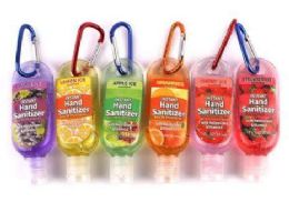 60 Bulk Handsanitizer With Key Chain Hook