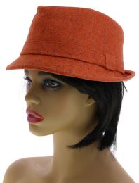 24 Bulk One Size Fits Most Trilby Hat