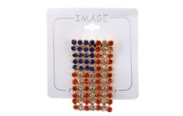 96 Bulk Vertical Facing Flexible American Flag Pin