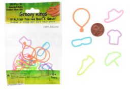 192 Bulk Apparel Shaped Ring Silly Bands