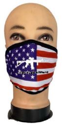 24 Bulk Flag Style Face Mask We Don't Call 911