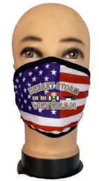24 Bulk Flag Style Face Mask Desert Storm Veteran