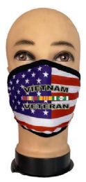 24 Bulk Flag Style Face Mask Vietnam Veteran