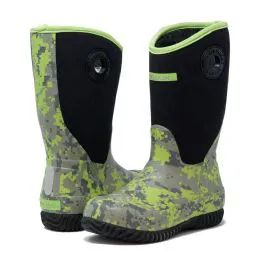 12 Bulk Kids Premium High Performance Insulated Rain In Green Digi Camo