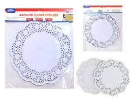 24 Bulk Round Paper Doilies