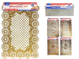 96 Bulk 2 Piece Pvc Placemats
