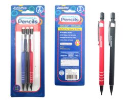 96 Bulk 3 Piece Mechanical Pencils